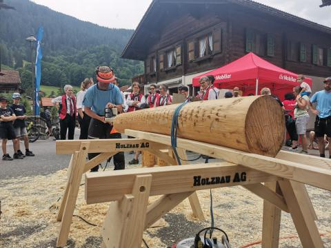 Vorbereitung für Finnenkerzen
